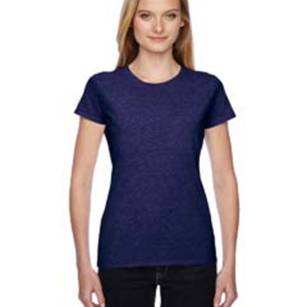 Ladies' Sofspun® Jersey Junior Crew T-Shirt Thumbnail