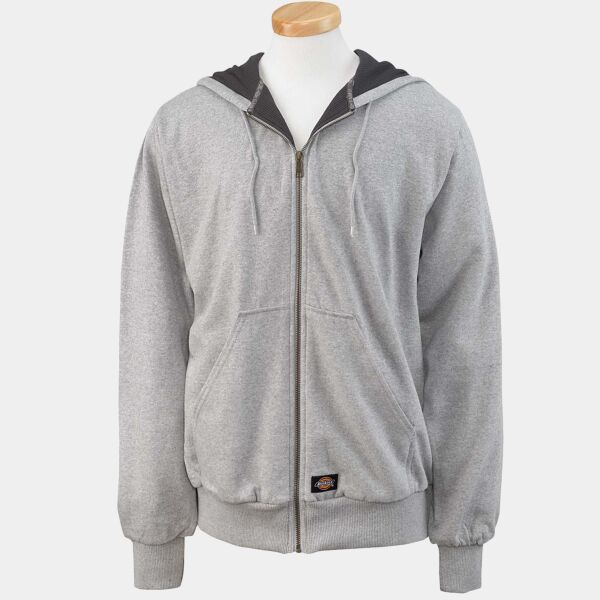 Men's 470 Gram Thermal-Lined Fleece Jacket Hooded Sweatshirt Thumbnail