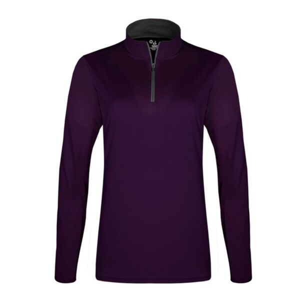 Girls' B-Core Quarter-Zip Pullover Thumbnail