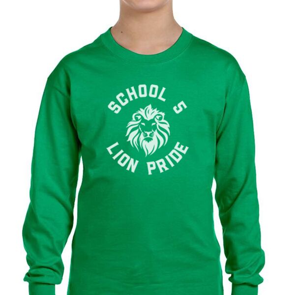 Heavy Cotton™ Youth Long Sleeve T-Shirt (2nd Grade) Thumbnail