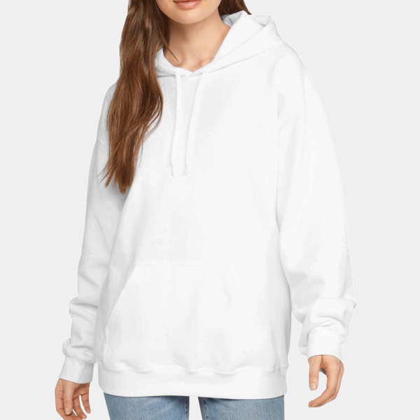 Adult Softstyle® Fleece Pullover Hooded Sweatshirt Thumbnail