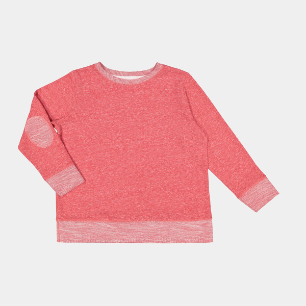 Youth French Terry Long Sleeve Crewneck Sweatshirt Thumbnail