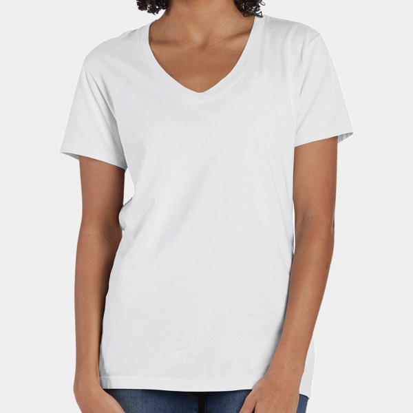 Ladies' V-Neck T-Shirt Thumbnail