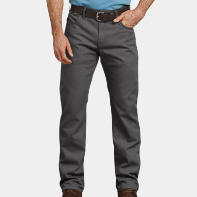 Men's FLEX Regular Fit Straight Leg Tough Max™ Duck 5-Pocket Pant Thumbnail