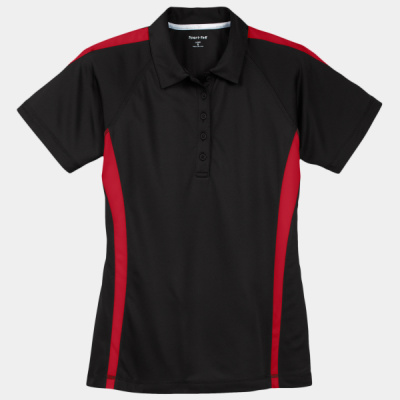 Women's PosiCharge ® Micro Mesh Colorblock Polo Thumbnail