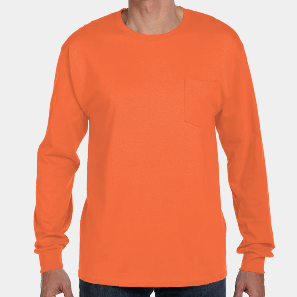 Men's Authentic Long Sleeve Pocket T-Shirt Thumbnail