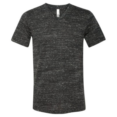 Unisex Textured Jersey V-Neck Tee Thumbnail