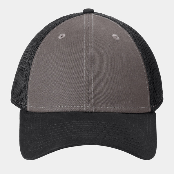 Snapback Contrast Front Mesh Cap Thumbnail