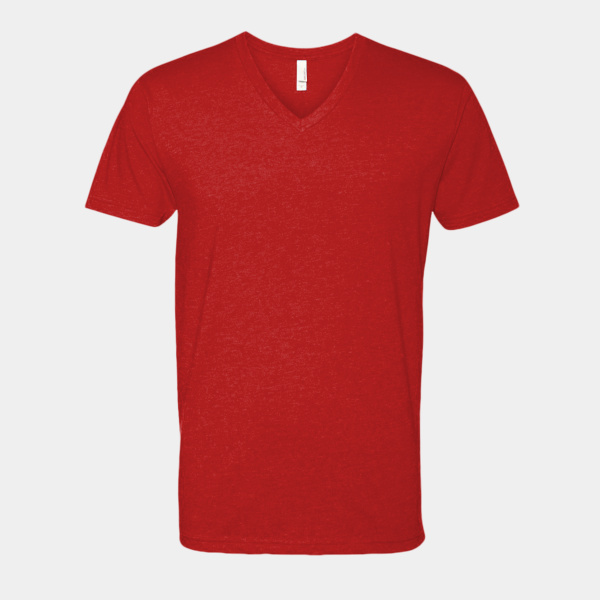 Men's CVC V-Neck T-Shirt Thumbnail