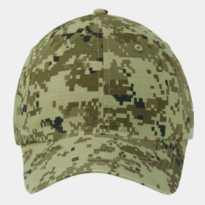 Digital Ripstop Camouflage Cap Thumbnail