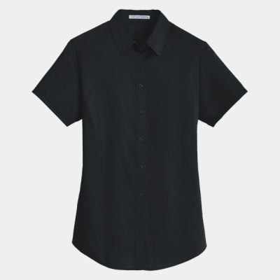 Women's Short Sleeve SuperPro Twill Shirt Thumbnail