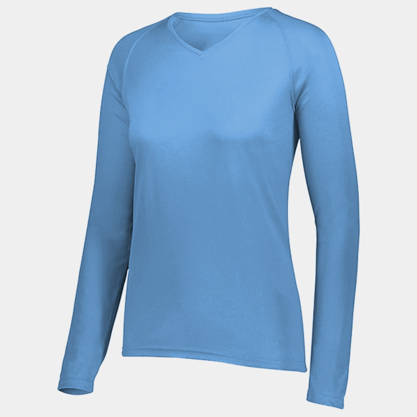 Ladies' Attain Wicking Long-Sleeve T-Shirt Thumbnail