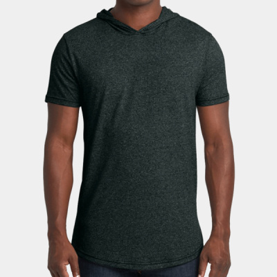 Unisex Mock Twist Hoodie T-Shirt Thumbnail