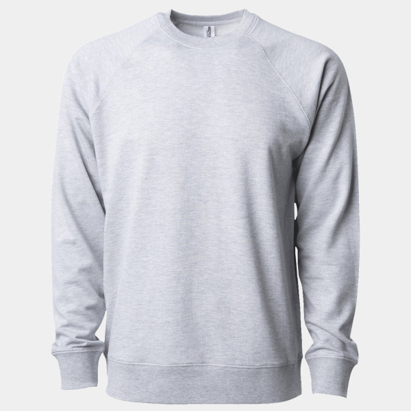 Unisex Icon Lightweight Loopback Terry Crewneck Sweatshirt Thumbnail