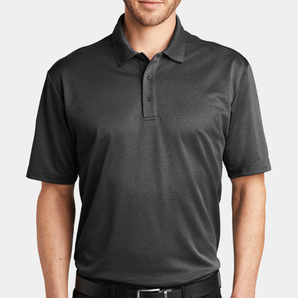 Heathered Silk Touch Performance Polo Thumbnail
