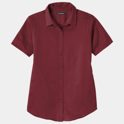 Women's Short Sleeve SuperPro React Twill Shirt Thumbnail