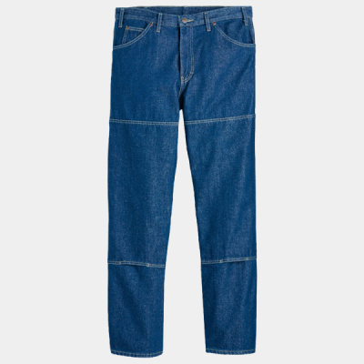 Men's Extended Sizes Industrial Double Knee Jeans Thumbnail