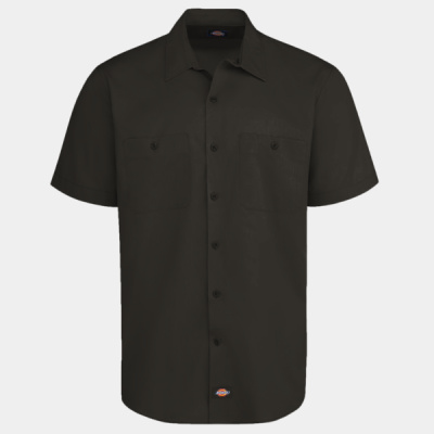 Men's Industrial Worktech Ventilated Short Sleeve Work Shirt Thumbnail